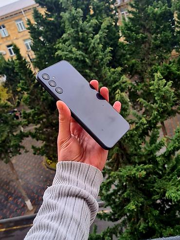 Samsung Galaxy A24 4G, 128 GB, rəng - Qara, Zəmanət, Sensor, Barmaq izi
