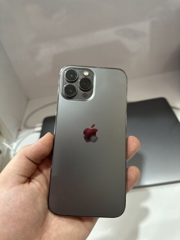 Apple iPhone: IPhone 13 Pro Max, 128 GB, Graphite, Face ID