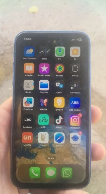 Kompüter, noutbuk və planşetlər: IPhone Xr, 128 GB, Göy, Face ID