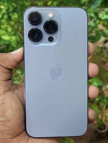 IPhone 13 Pro, 256 GB, Sierra Blue, Barmaq izi, Simsiz şarj, Face ID