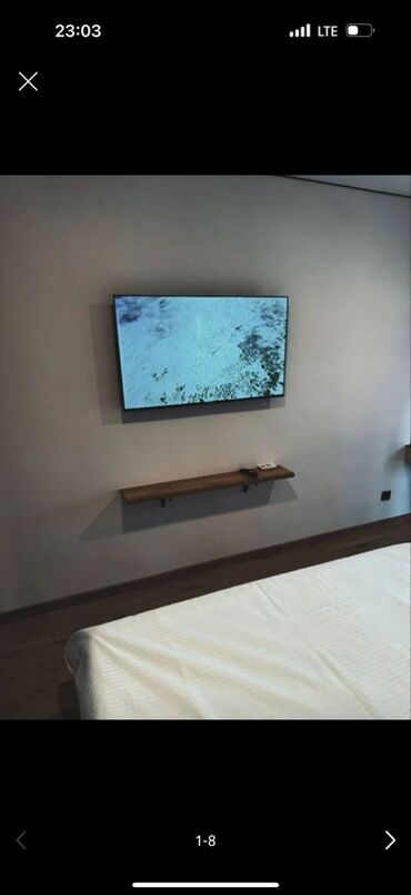 Посуточная аренда комнат: Уютный номер для краткосрочного размещения. - Спальная зона с — 4