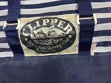 ysl torbe za plazu: Mornarska tote torba “Clipper – Seven Seas Yachting Club” - Prostrana — 2