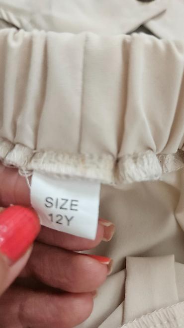 roleri za devojcice 30 33: Ženski dečiji komplet – top i pantalone, boja bež - Gornji deo — 5