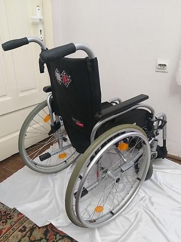 jastuk dečko: Nemacka aluminijumska invalidska kolica poznate marke BB, u veoma — 7