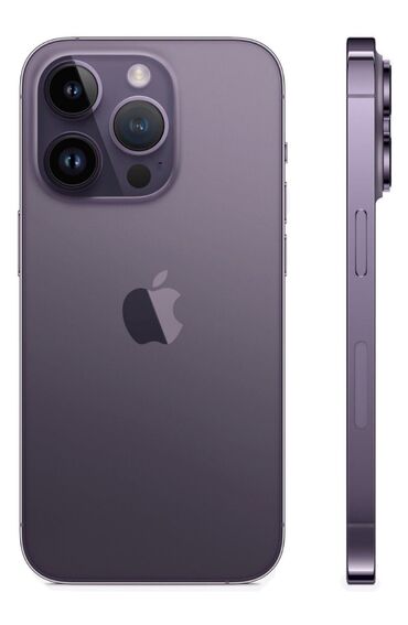 Apple iPhone: IPhone 14 Pro Max, Б/у, 256 ГБ, Deep Purple, Зарядное устройство, Чехол, Коробка, 86 %