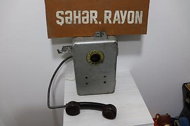 lombard telefon: Sənaye tipli vintaj divar telefonu (taksafon) - Mexaniki fırlanan — 2
