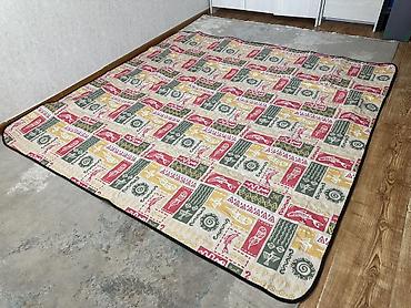 ско: Пикниковый коврик складной, двусторонний, большой. - Размер: 200×200 — 5