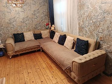 kunc diva: L formalı künc divan – geniş oturma sahəli, yumşaq süngər doldurulması — 2