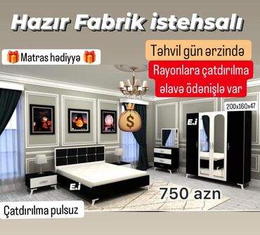 Dolablar: Yataq otağı dəsti