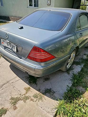 салон машины: Mercedes-Benz S-Class: 2003 г., 4.3 л, Автомат, Бензин, Седан — 2