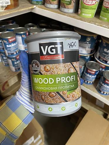 Жыгач үчүн сиңдиргич: VGT Premium WOOD PROFI — силиконовая пропитка для древесины — 1