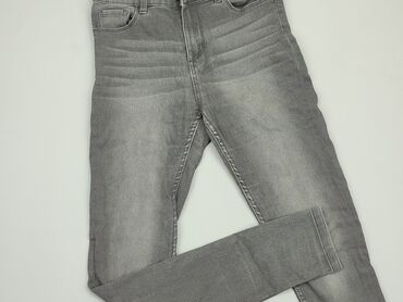 jeansy skinny z dziurami: Spodnie jeansowe, Destination, 14 lat, 164, stan - Dobry