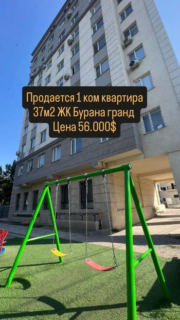 Продажа квартир: 1 комната, 37 м², Элитка, 7 этаж, Евроремонт