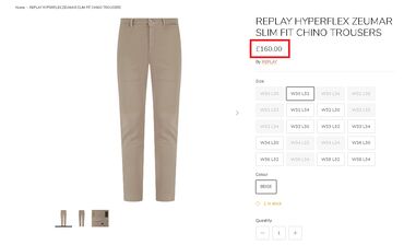 Digər: Replay brendinin Hyperflex qolunun premium şalvarı. Replay Hyperflex