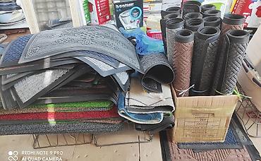 Грязезащитные и придверные коврики: Придверный коврик Новый, Наружный, Прямоугольный, цвет - Зеленый, Синий — 5