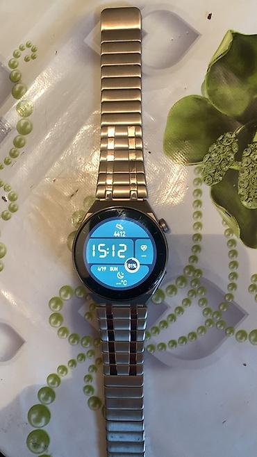 smart wacth: Ağıllı saat – metal qolbaqlı, dairəvi sensor ekranlı model — 2