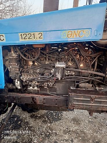Traktorlar: Belarus MTZ 1221.2 traktor - Güclü dizel mühərrik, ön və arxa — 6
