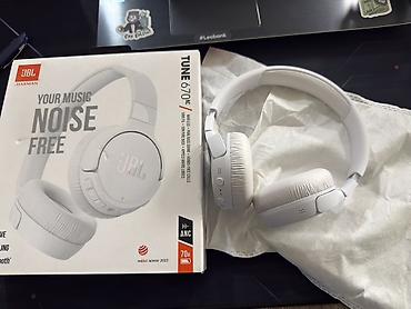 samsung nauşnik: JBL Tune 670NC simsiz qulaqlıqlar – ağ rəng - Aktiv səs-küyün — 1
