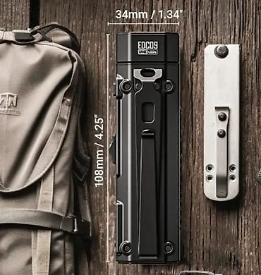 nitecore: Nitecore EDC09 — уникальный EDC-фонарь с 3 цветовыми температурами и — 6