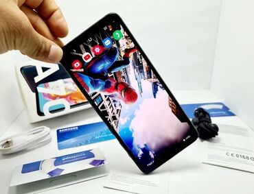 ноутбук ош цена: Samsung Galaxy A70, Б/у, 256 ГБ, цвет - Черный, 1 SIM, 2 SIM, eSIM