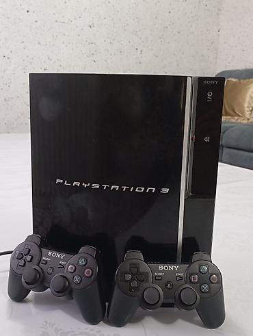 PlayStation 3 Fat — прошитая HEN, 34 игры, 2 джойстика Продаю отличную