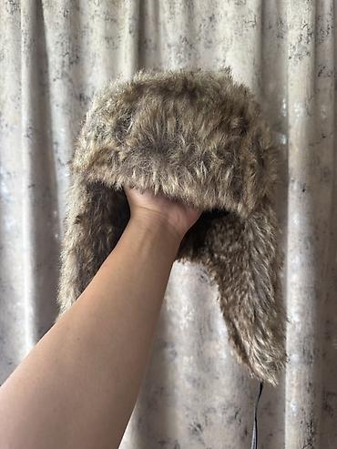 norka: Saxta kürklü qulaqcıqlı papaq (trapper/uşanka stili) - Material — 1
