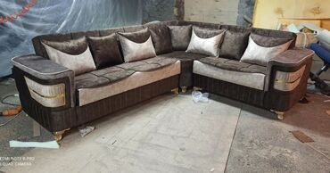 Divan və kreslo dəstləri: Künc divan, Pufik, Bazasız, Açılmayan — 10