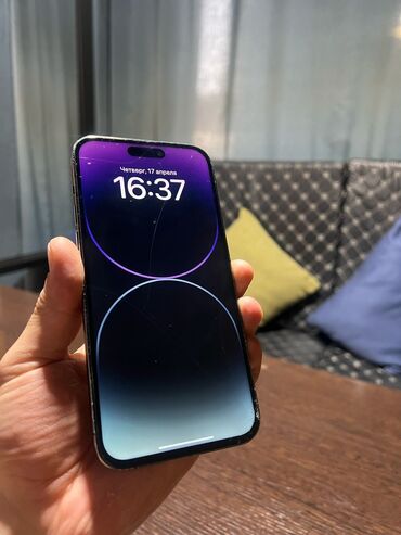 Apple iPhone: IPhone 14 Pro Max, Б/у, 256 ГБ, Deep Purple, 91 %