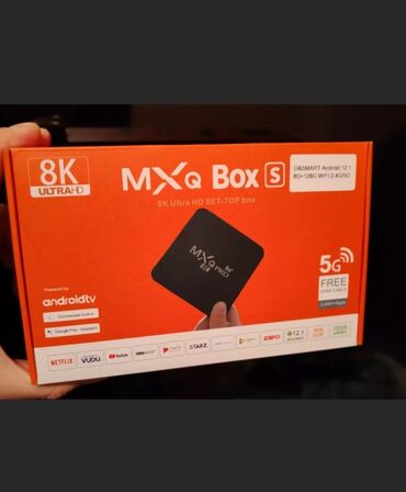 Smart TV bokslar: Yeni Smart TV boks TV box Android, Ünvandan götürmə, Pulsuz çatdırılma, Rayonlara çatdırılma