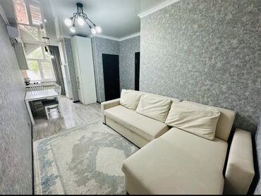 суточные элитные квартиры бишкек: 2 комнаты, 32 м², Элитка, 2 этаж, Дизайнерский ремонт