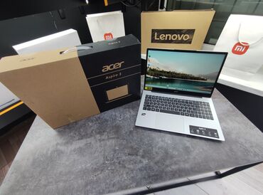ноутбук на райзен 9: Ноутбук, Acer, 16 ГБ ОЭТ, AMD Ryzen 5, 15.6 ", Жаңы, Татаал эмес тапшырмалар үчүн, эс тутум NVMe SSD