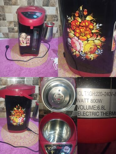 qab yigan: İşlənmiş Elektrik Samovar, 6 l, Rayonlara çatdırılma, Ünvandan götürmə, Ödənişli çatdırılma