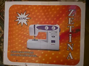 dikis masini: Zetina 87A Ev Tikiş Maşını Sürət Tənzimlənən Pedal Düymə Tikişi — 2