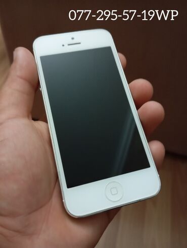 Samsung: IPhone 5, 16 ГБ, Серебристый