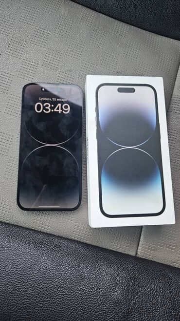 реми 9 а: IPhone 14 Pro, Б/у, 128 ГБ, Jet Black, 88 %