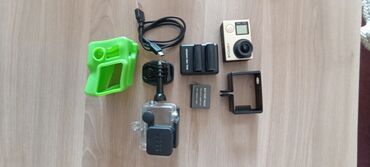 videokamera stativ: Gopro hero silver 4 video camera *original batareya -2 ədəd *əlavə