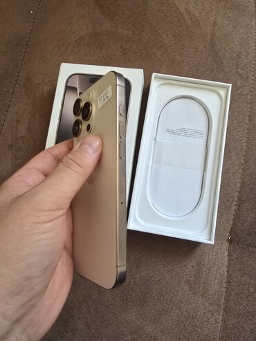 айфон 8 жаны: IPhone 16 Pro, Б/у, 256 ГБ, Desert Titanium, Зарядное устройство, Кабель, Коробка, 90 %