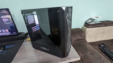 кулер на пк: Корпус ПК, Б/у, Aeromax, ATX, цвет - Черный