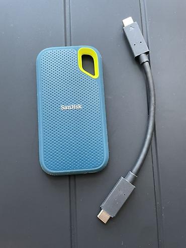 hdd update cable: Портативный SSD SanDisk Extreme 2 ТБ Практически новый, без следов — 2