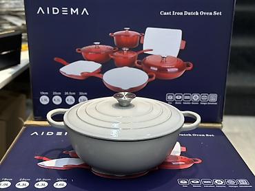 aidema: Набор чугунной посуды AIDEMA — Cast Iron Dutch Oven Set. Состав и — 3