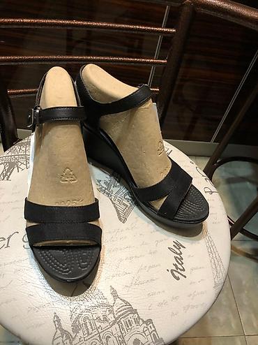 кроксы крокс crocs: Crocs босоножки. Новые!!! 38-39 w8 Оригинал!!! Покупались в — 2