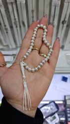 Təsbehlər: Gümüş təsbeh kolleksiyası.qiymet 100 m.dan baslayir - Material: gümüş — 16