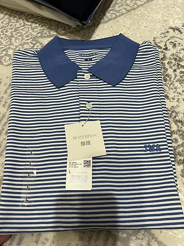 куртки поло: Мужская футболка, L, Uniqlo, Новый — 3