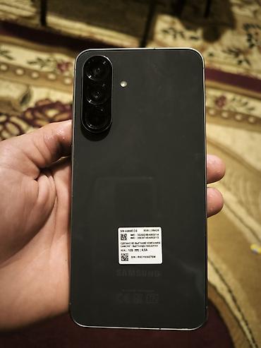 ikinci el smart tv: Samsung Galaxy A56 5G, 256 GB, rəng - Qara, İki sim kartlı — 3