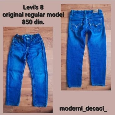 dig pantalone velicina: Levis farmerke 8,128cm Original farmerkice,bez ostecenja. Regular