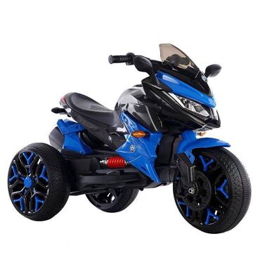 uşaq motosikleti: 3 təkərli elektrik motosikleti yüksək səviyyəli idman versiyası