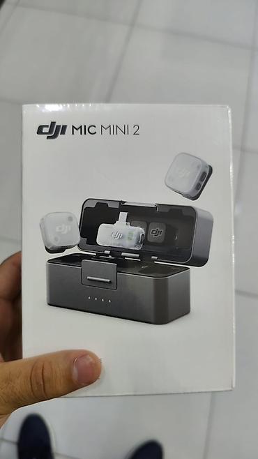 mikrofon usb: DJI Mic Mini 2 — kompakt simsiz mikrofon sistemi. Xüsusiyyətlər: - 2 — 2