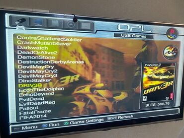 PS2 & PS1 (Sony PlayStation 2 & 1): Ela veziyyetdedir.500 gb hard disk,içerisinde 200 en yaxşı — 1