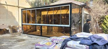 Naveslər, markizlər: Polikarbonatdan hazırlanmış, metaldan konstruksiyası olan — 8