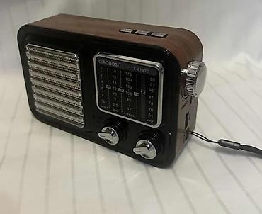 sprinter mercedes: Retro radio TX-01830 NOVO. Opis proizvoda: Prenosni bežični radio — 2